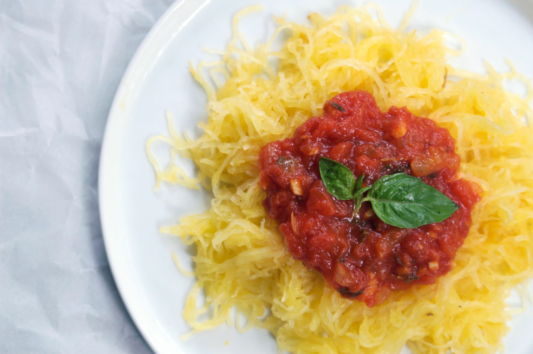 Spagsquashmarinara